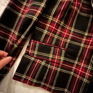 Clueless plaid blazer